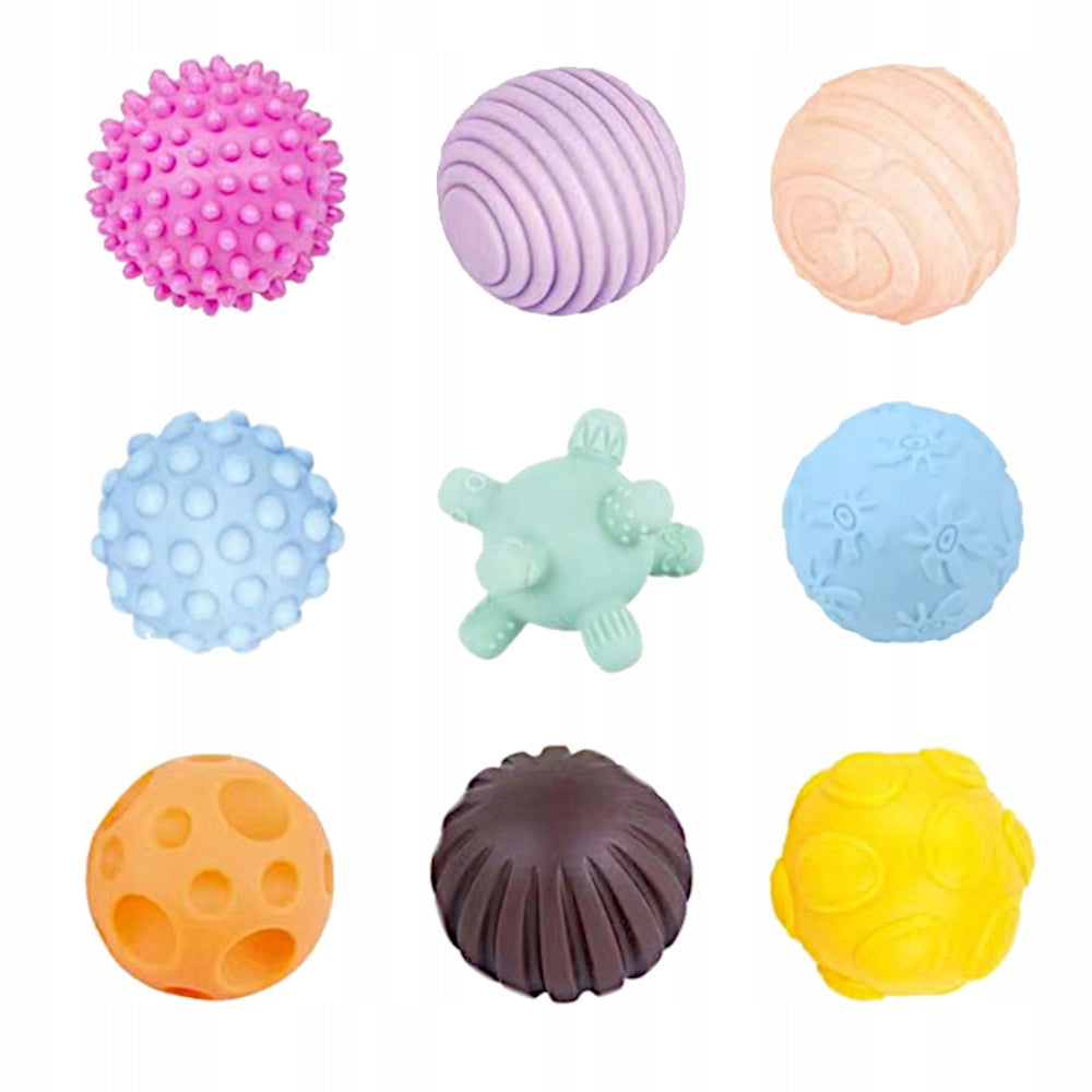BALLS SENSORY BALLS MASSAGE SENSORS RUBBER BLOCKS FOR CHILDREN Packaging status original