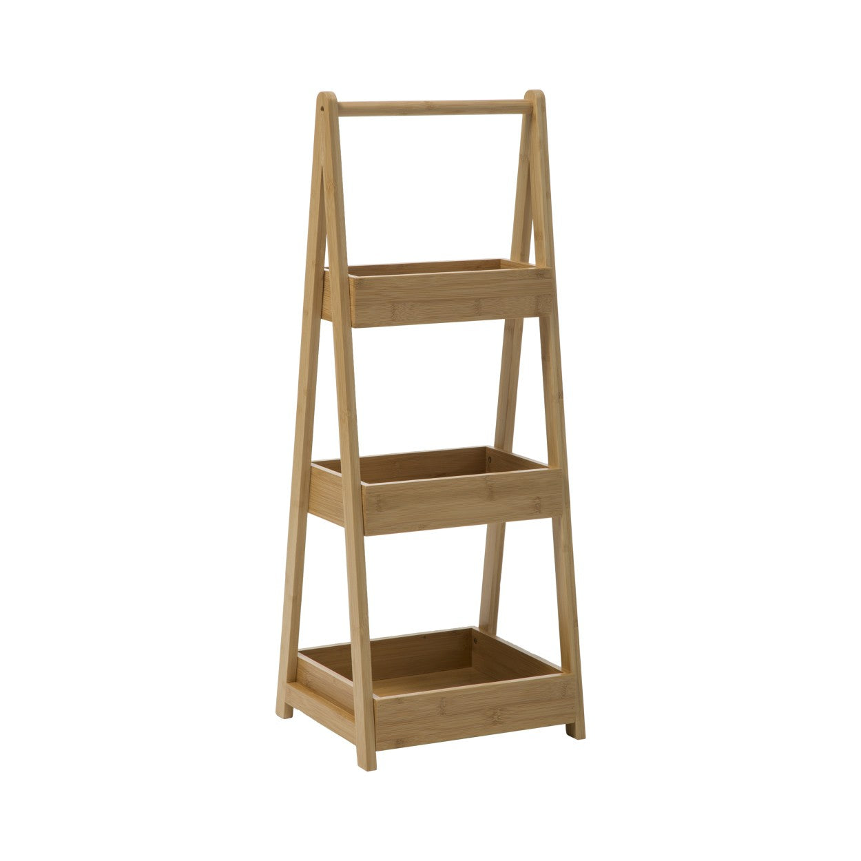 BAMBOO BOOKCASE for bathroom BOHO SCANDINAVIAN
