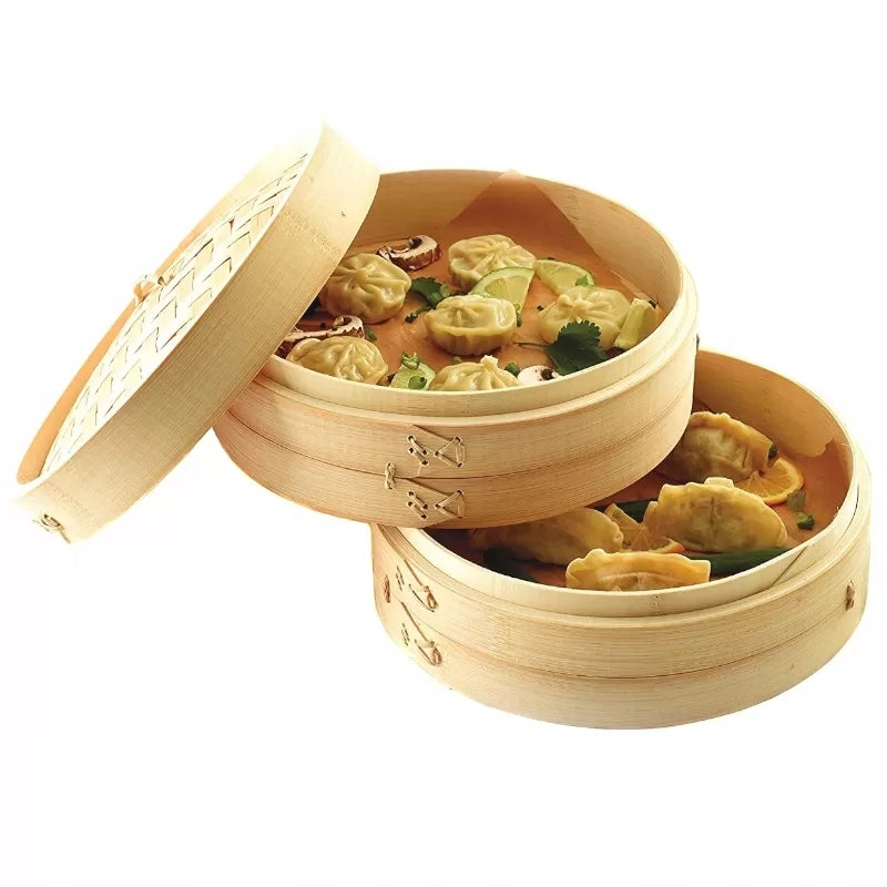 BAMBOO EVAPORATOR 15CM ROUND DOUBLE FOR STEAM WOK