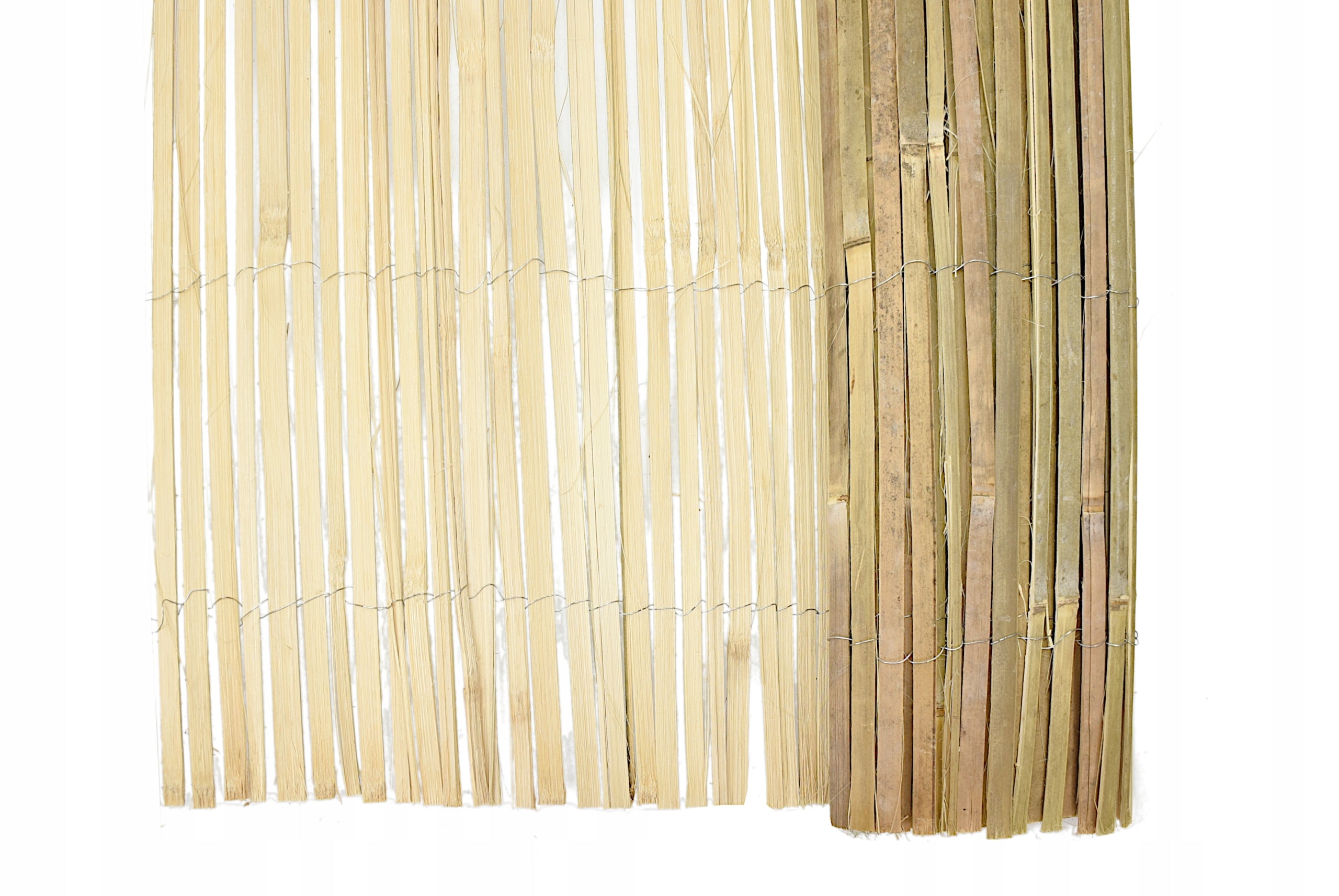 BAMBOO Fence Cover Mat for Fence Eko WITH SLATS 1,5 x 5 m Length 5 m