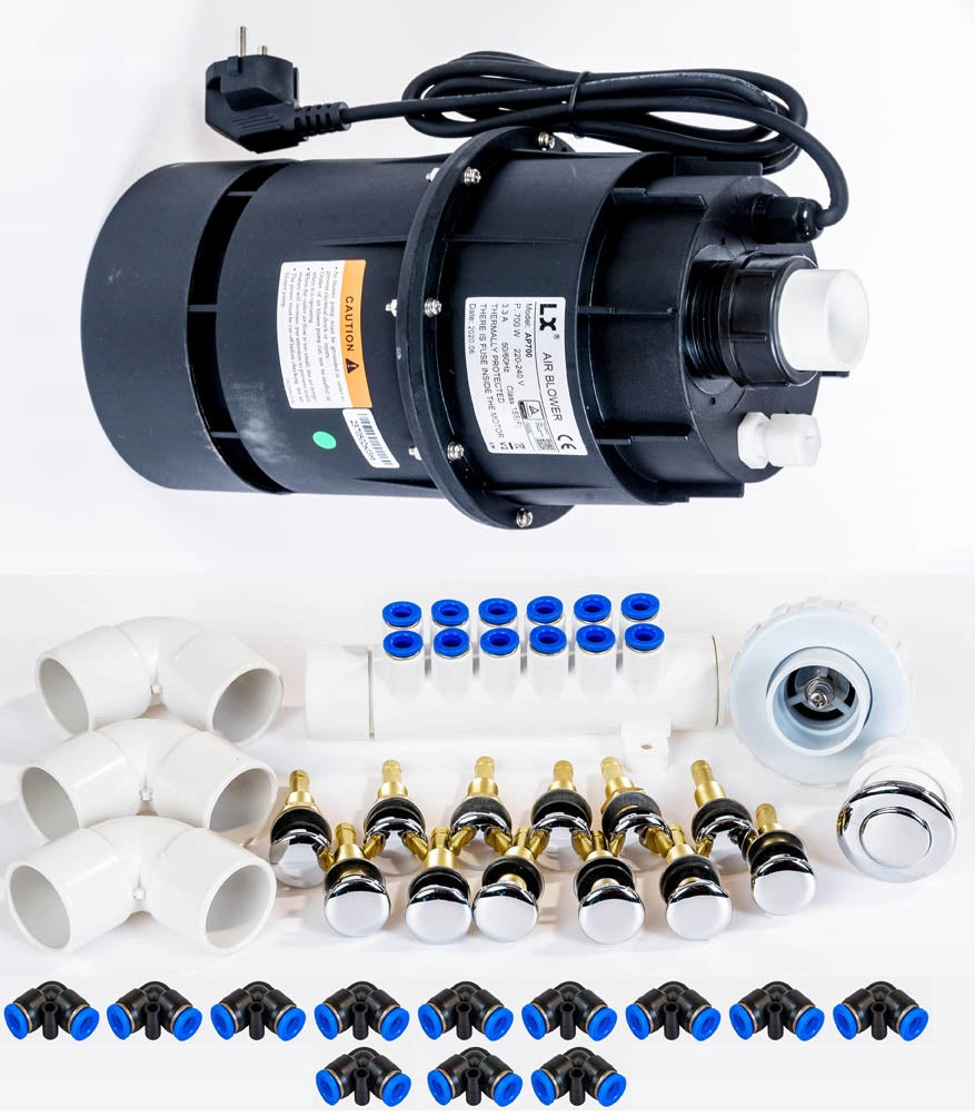 BANI SPA JACUZZI SET, PUMP, 12 JETTS