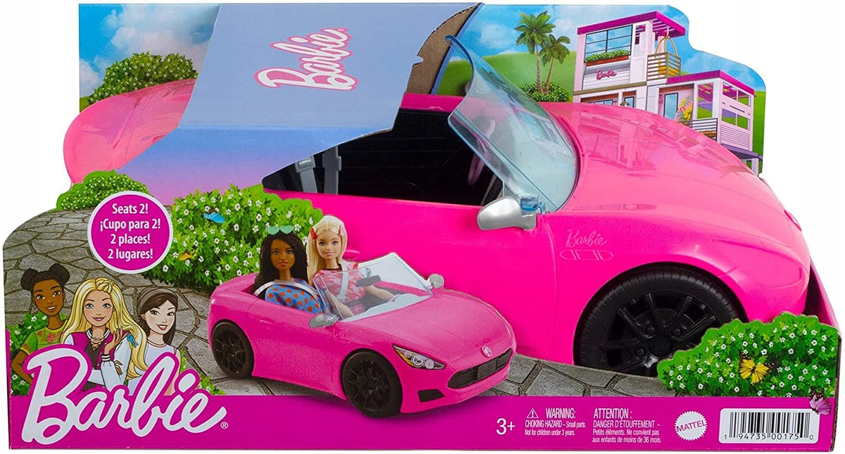 BARBIE AUTO PINK CONVERTIBLE DOLL CAR Barbie Packaging status original