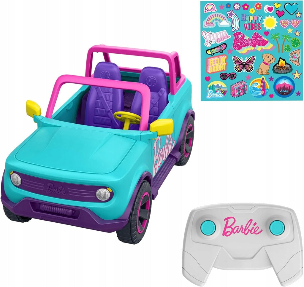BARBIE DOLL HOT WHEELS AUTO SUV RC off-road vehicle, remote controlled Manufacturer code HTP53