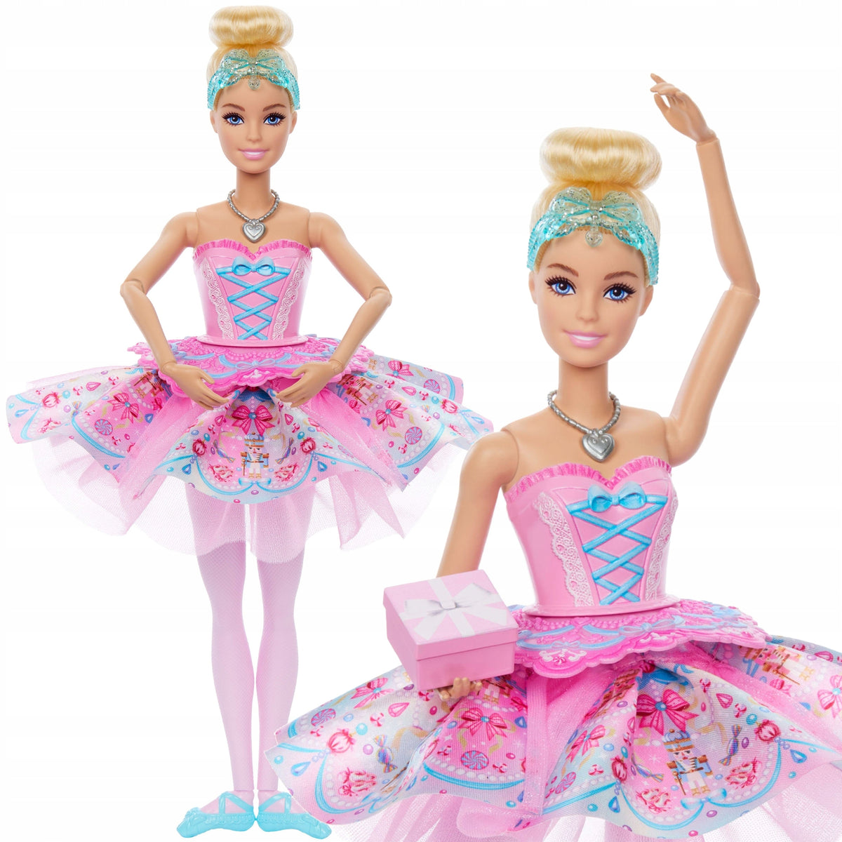 BARBIE DOLL IN NUTCRACKER BALLERINA CLARA WITH CHANGING SKIRT Packaging status original
