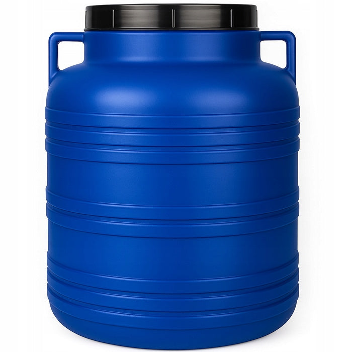 BARREL WITH SCREW CAP FOR ACIDIFICATION TANK WATER CERTIFICATE FOOD PLASTIC = 80L