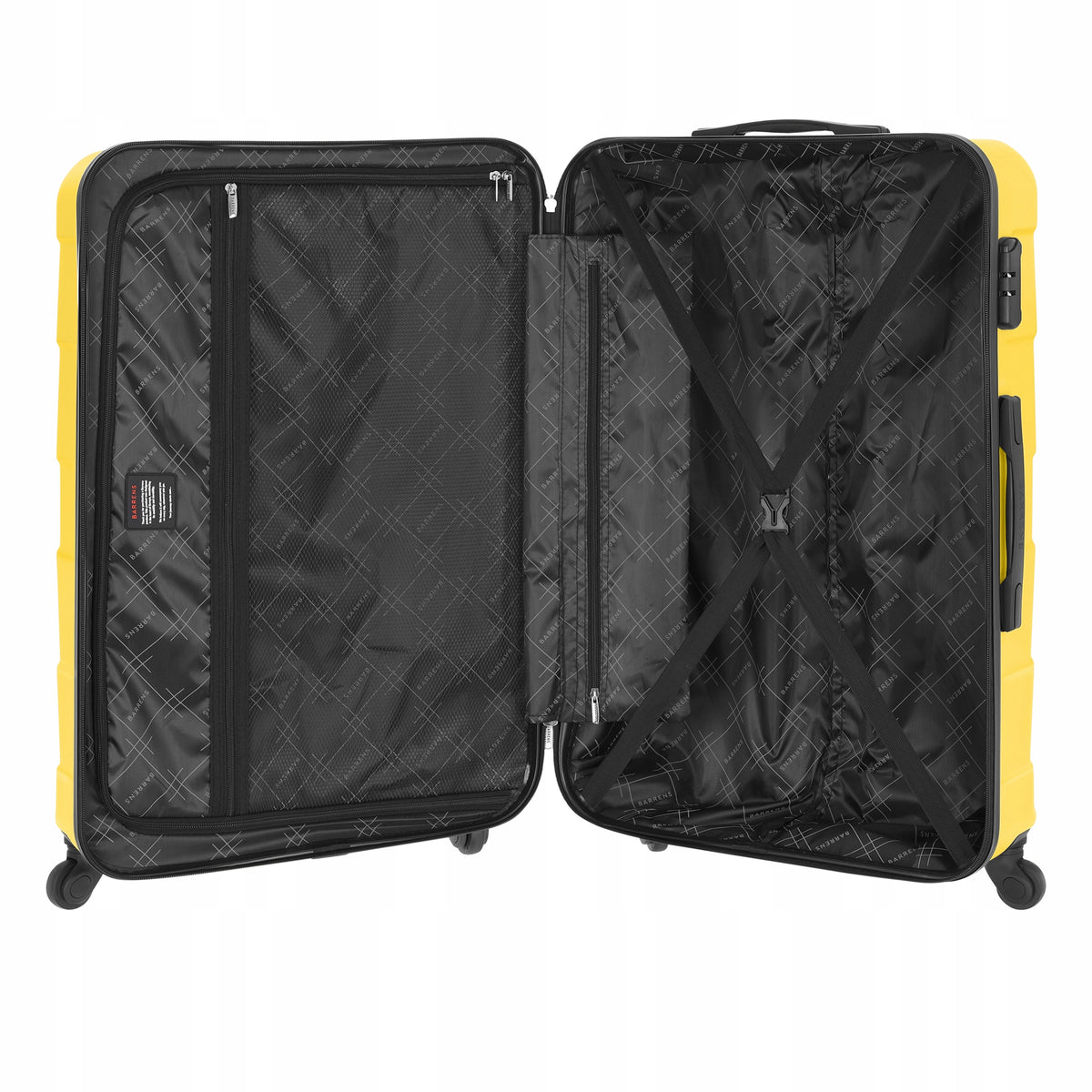 BARRENS Large SUITCASE Travel LUGGAGE REGISTERED HARD CAPACIOUS BAG XXL Manufacturer code D003.60