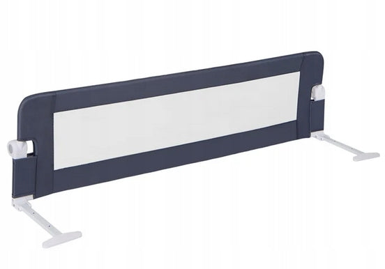 BARRIER FOR A CHILD'S BED GREY 150 CM