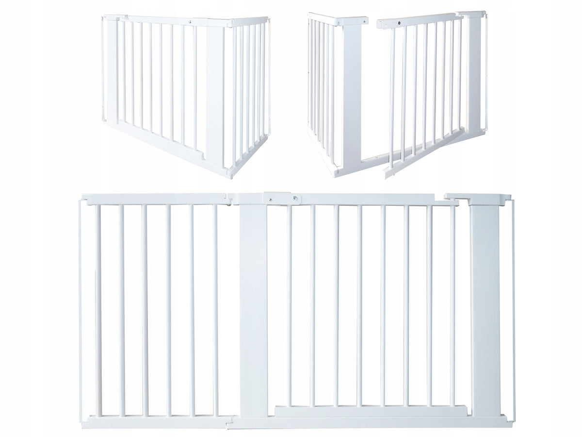 BARRIER PROTECTIVE GATE SECURING THE DOOR STAIRS FIREPLACE up TO 140 cm