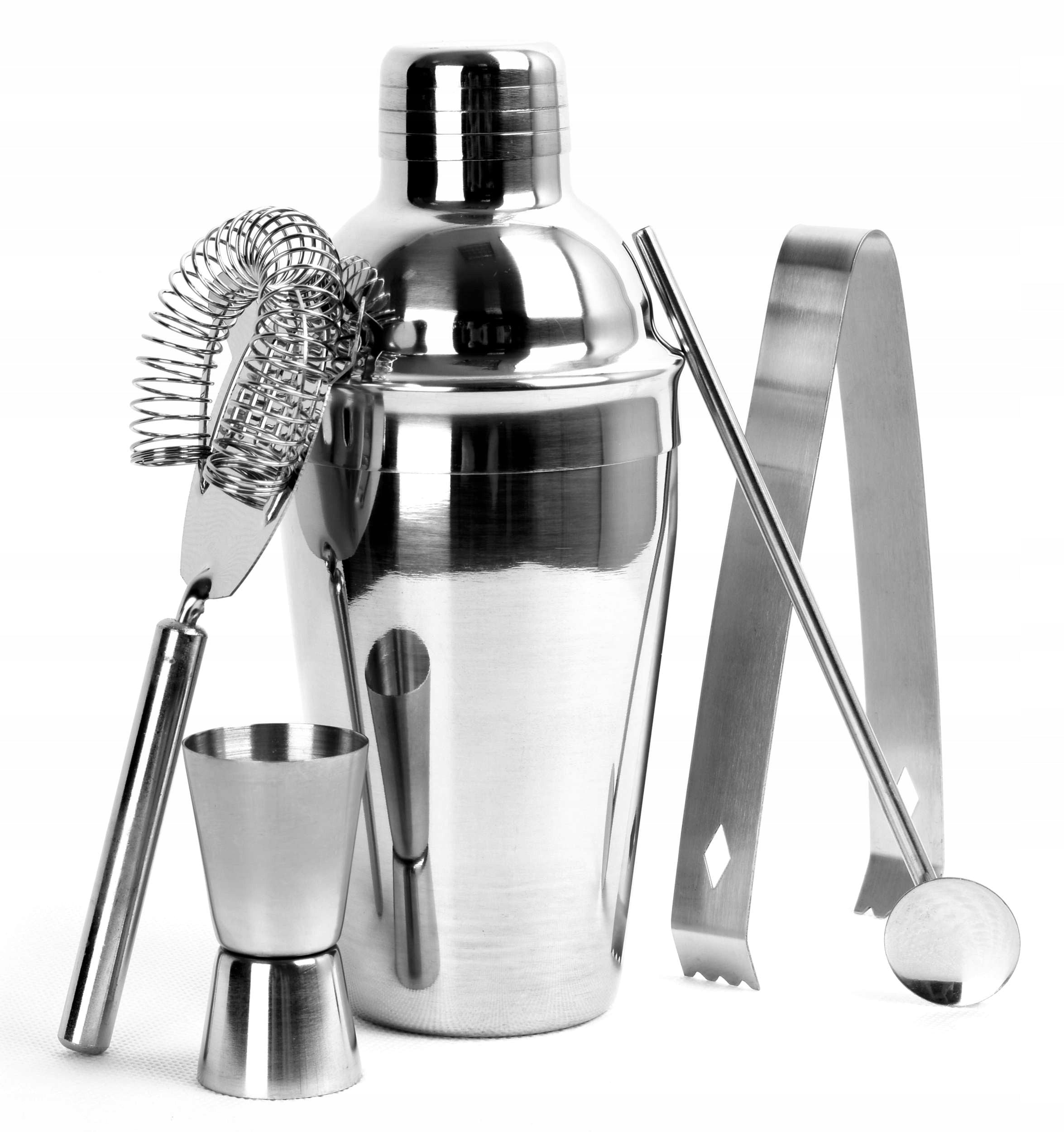 BARTENDING DRINK SET WHISKEY DRINKS SHAKER SCOOP 500 ml FOR GIFT Packaging status original