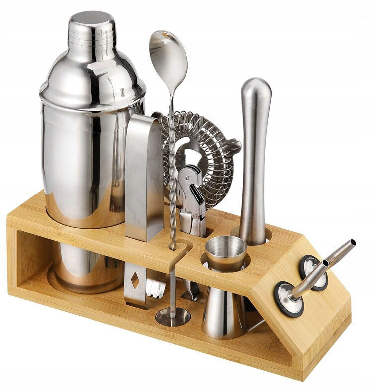 BARTENDING SET FOR COCKTAIL DRINKS SHAKER STAND SHAKER 10 el FOR GIFT Packaging status original