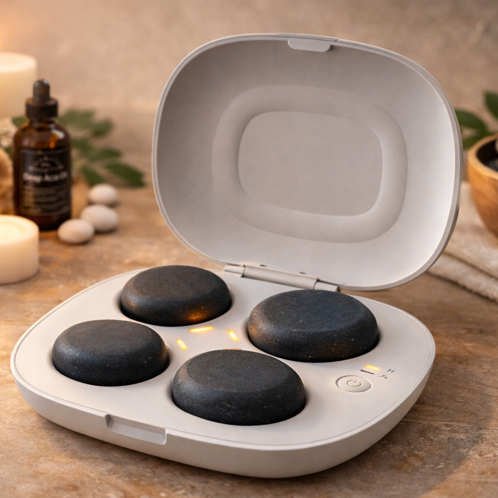 BASALT stones for relaxation massage | Heater | SET Manufacturer code kamienie