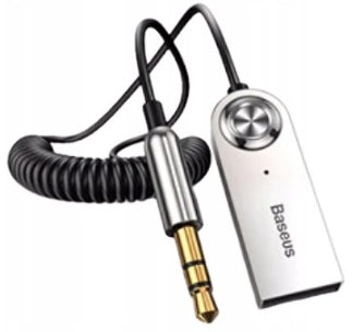 BASEUS TRANSMITTER ADAPTER BLUETOOTH AUX AUDIO RECEIVER FOR CAR Packaging status original