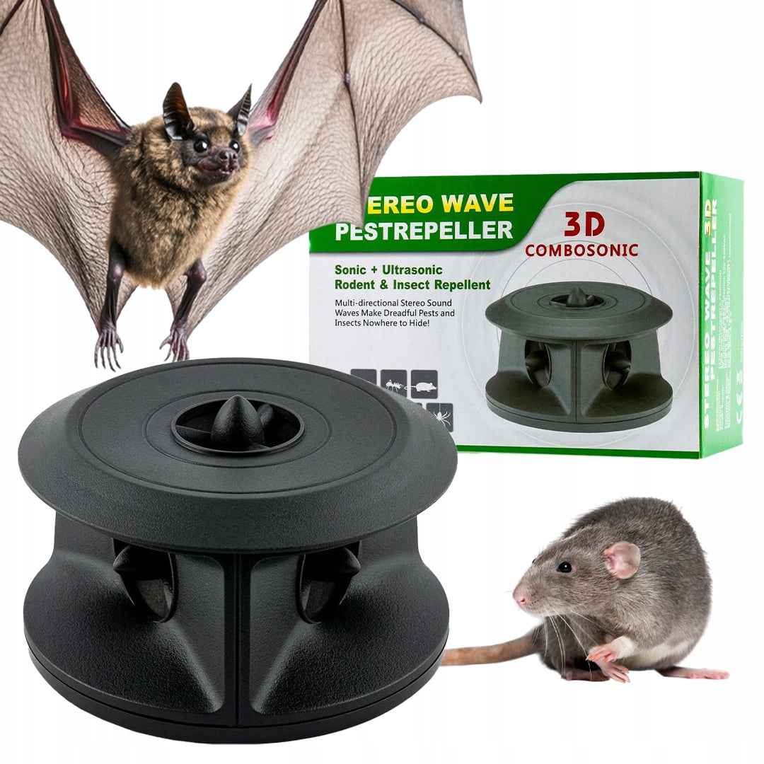 BAT repellent Combosonic 3D for attic, attic ultrasound 850m2