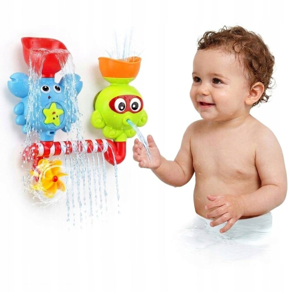 BATH TOY CRAB OCTOPUS FOR CHILDREN FOUNTAIN