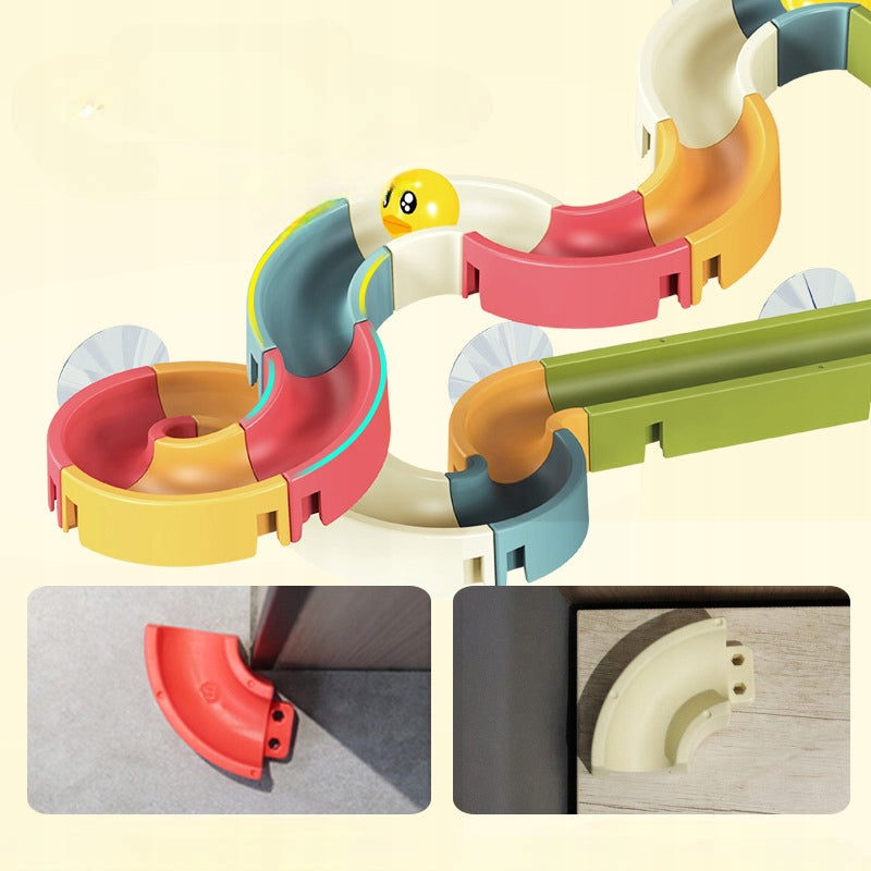 BATH TOY WATER SLIDE TRACK FOR DUCKS 66 EL. Packaging status original