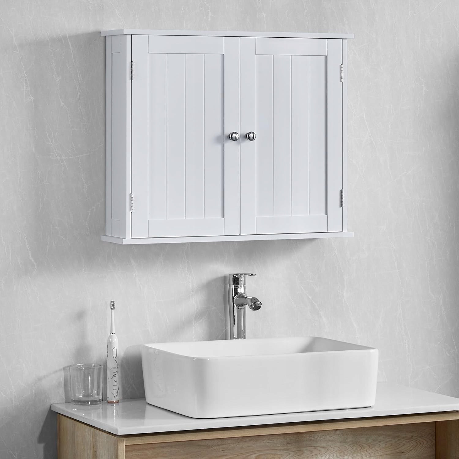 BATHROOM CABINET BATH VIDA PRIANO 2-DOOR WHITE Manufacturer code 333469
