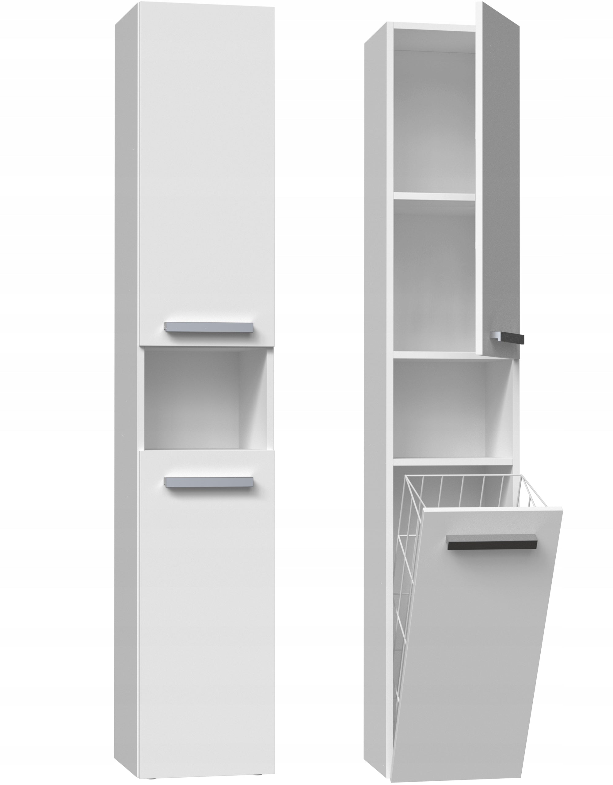 BATHROOM CABINET BOOKCASE POST NEL III WHITE BASKET EAN (GTIN) 9331582731282