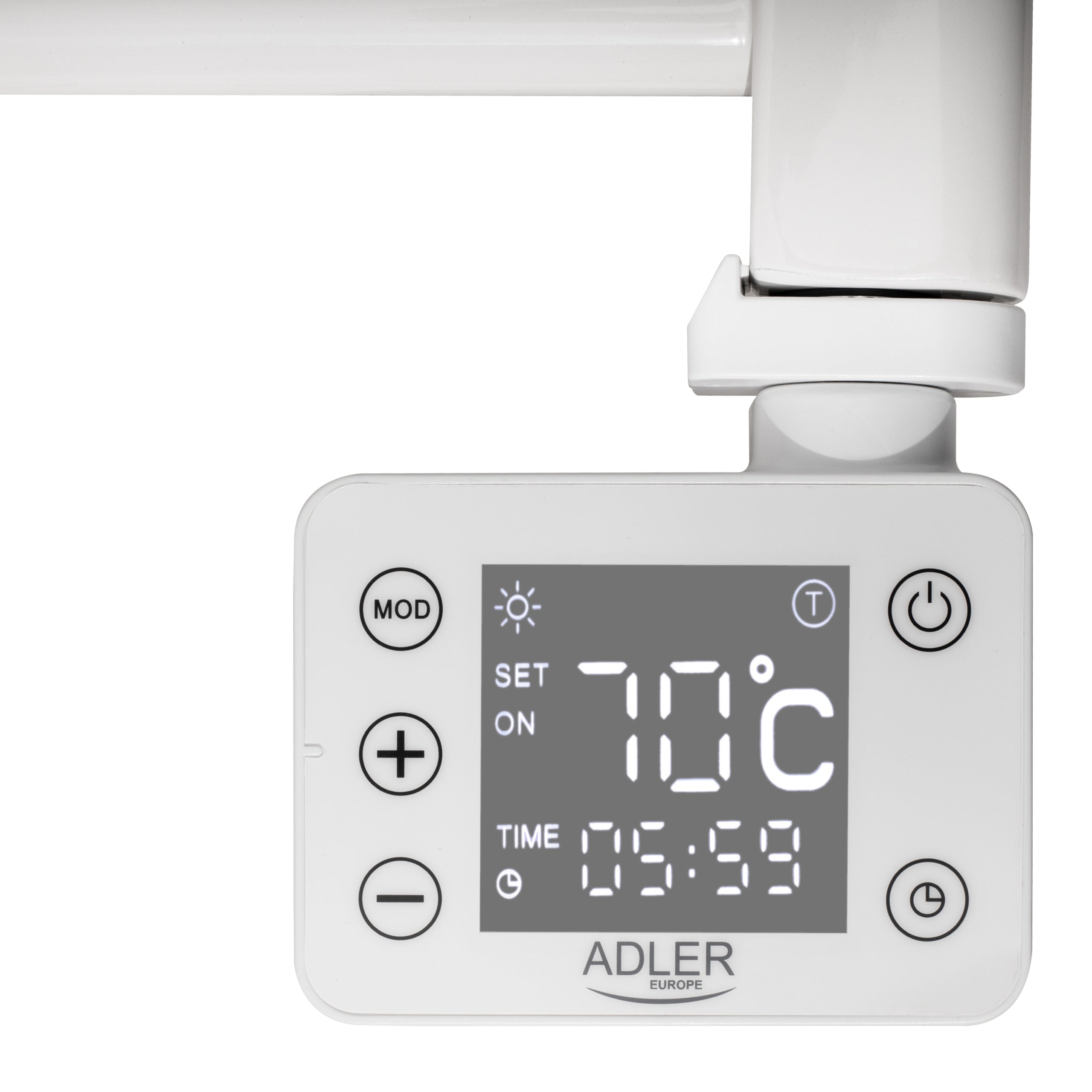 BATHROOM HEATER ELECTRIC DRYER LADDER PROGRAMMER THERMOSTAT LED Brand ADLER