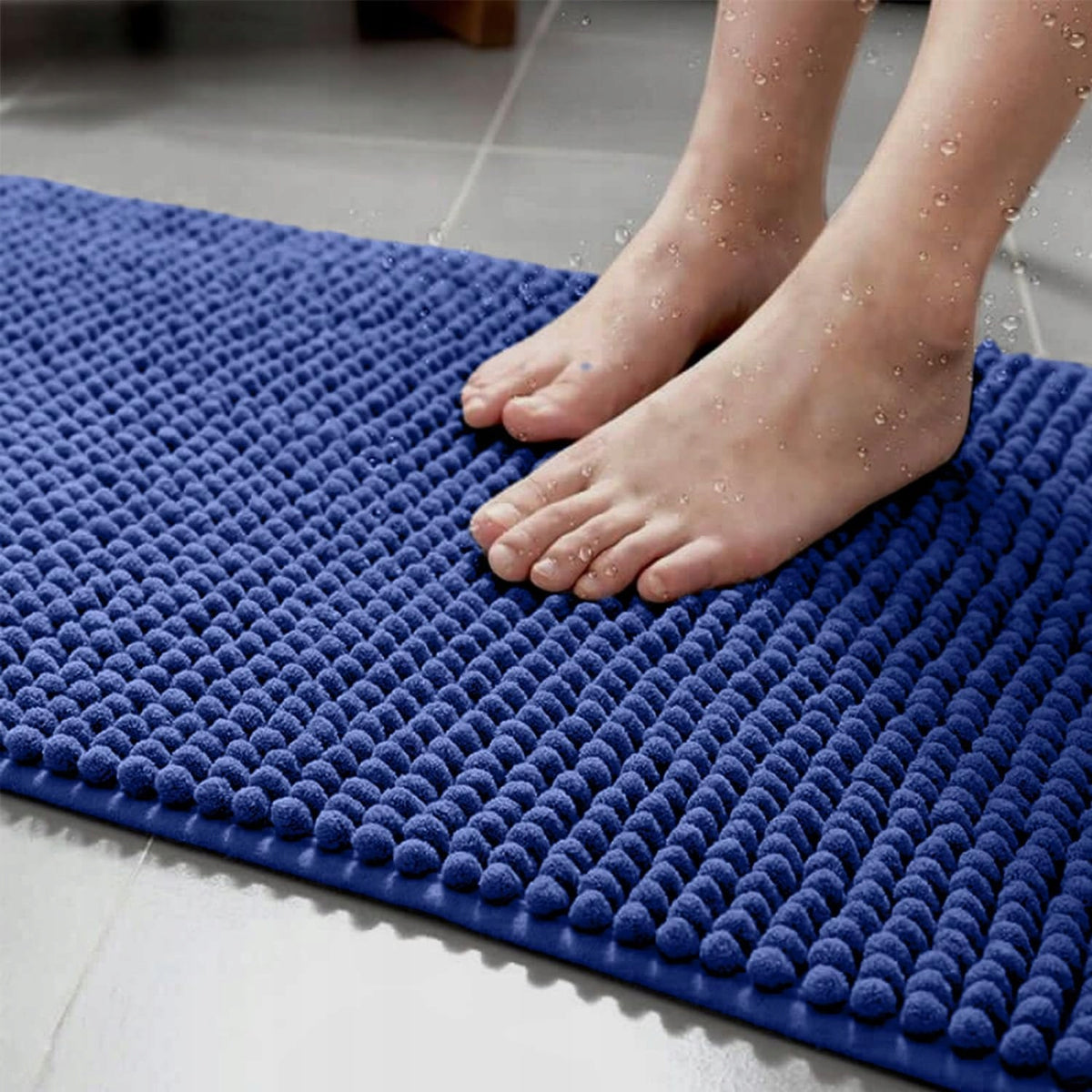 BATHROOM MAT NON-SLIP QUICK-DRYING SUPER ABSORBENT BATHROOM RUG Packaging status original