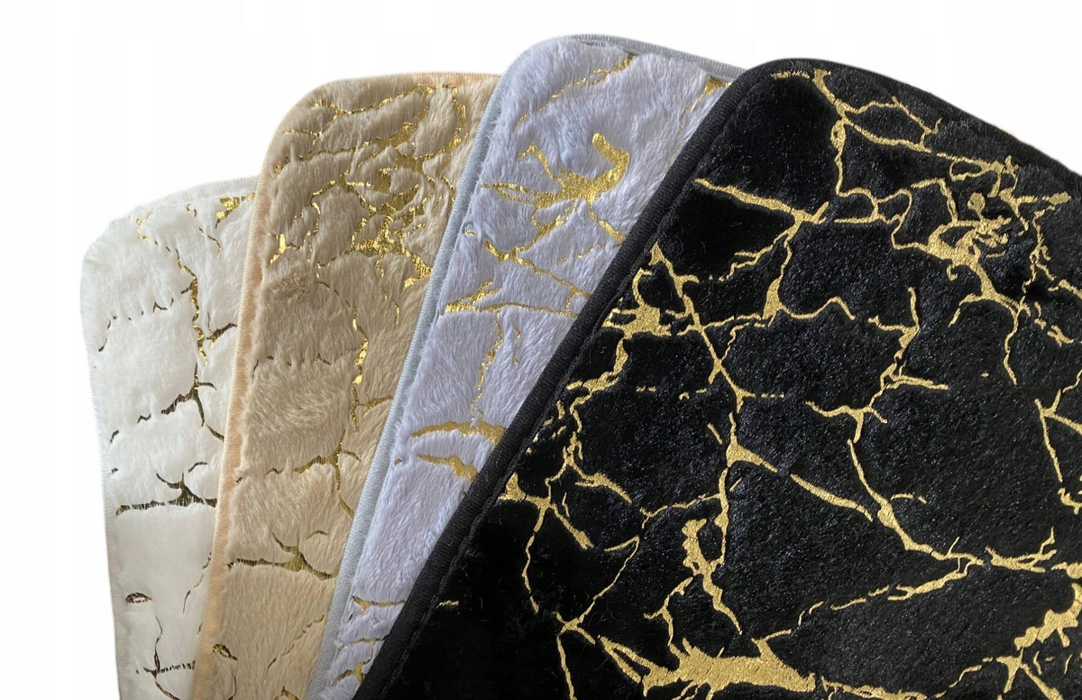BATHROOM RUG MARBLE DT-11 WALKWAY FOAM MAT 50x80 WHITE Manufacturer code dywanik marmur DT-11 biały