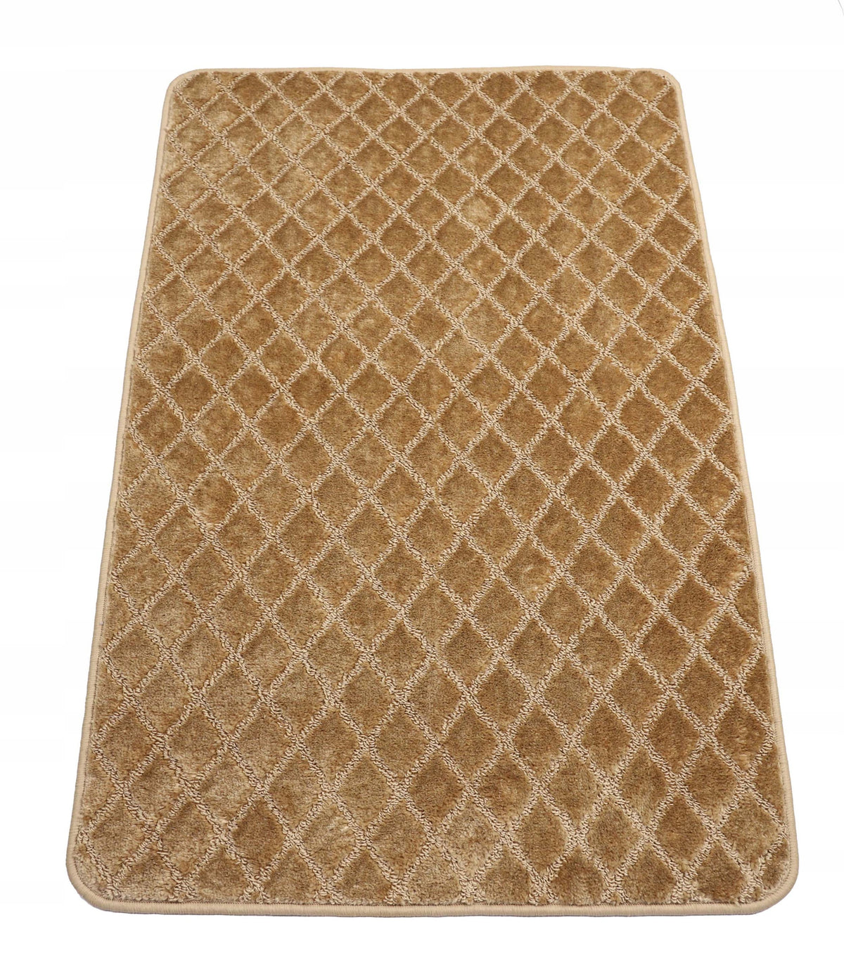 BATHROOM RUG NON-SLIP LARGE ELEGANT 3D BEIGE GOLD 100X150 cm EAN (GTIN) 5906058207291