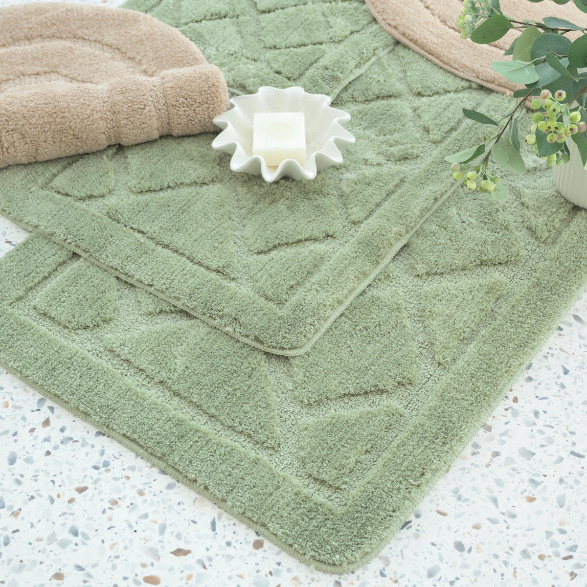 BATHROOM RUG NON-SLIP LARGE SOFT CARPET MAT CAN BE WASHED 50x80CM Manufacturer code EF0331