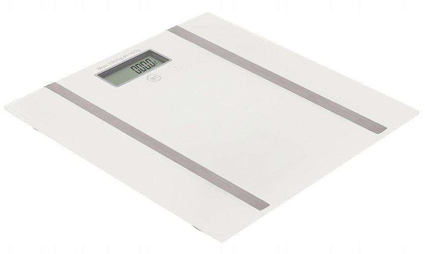 BATHROOM SCALE ANALYTICAL 5in1 180KG BMI MEASUREMENT OF WATER MUSCLE FAT Model AD 8154