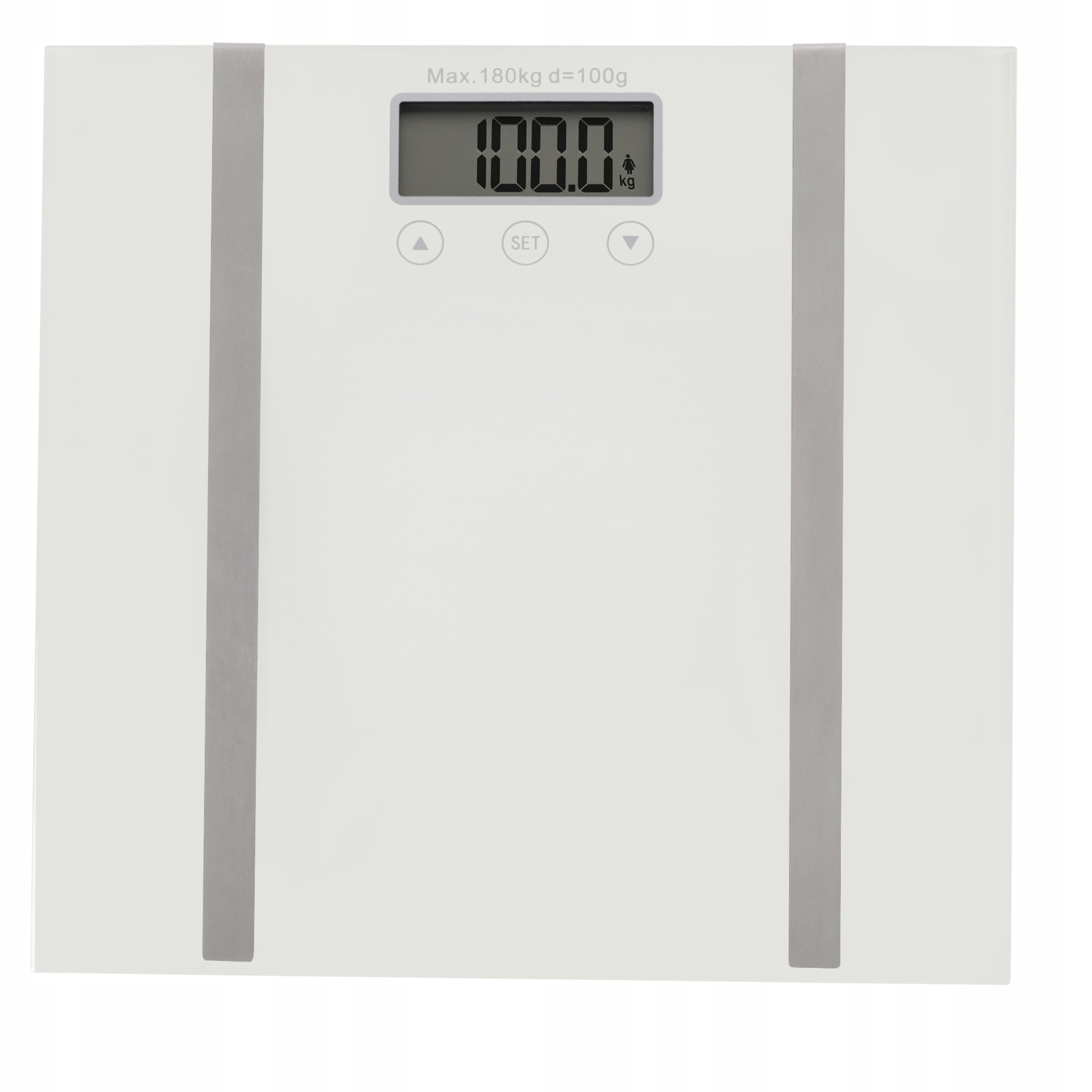 BATHROOM SCALE ANALYTICAL 5in1 180KG BMI MEASUREMENT OF WATER MUSCLE FAT