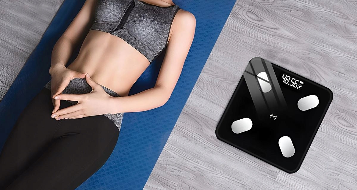 BATHROOM SCALE BLUETOOTH SMART 25w1 180Kg ANALYTICAL SMART SLIM Brand TopMac