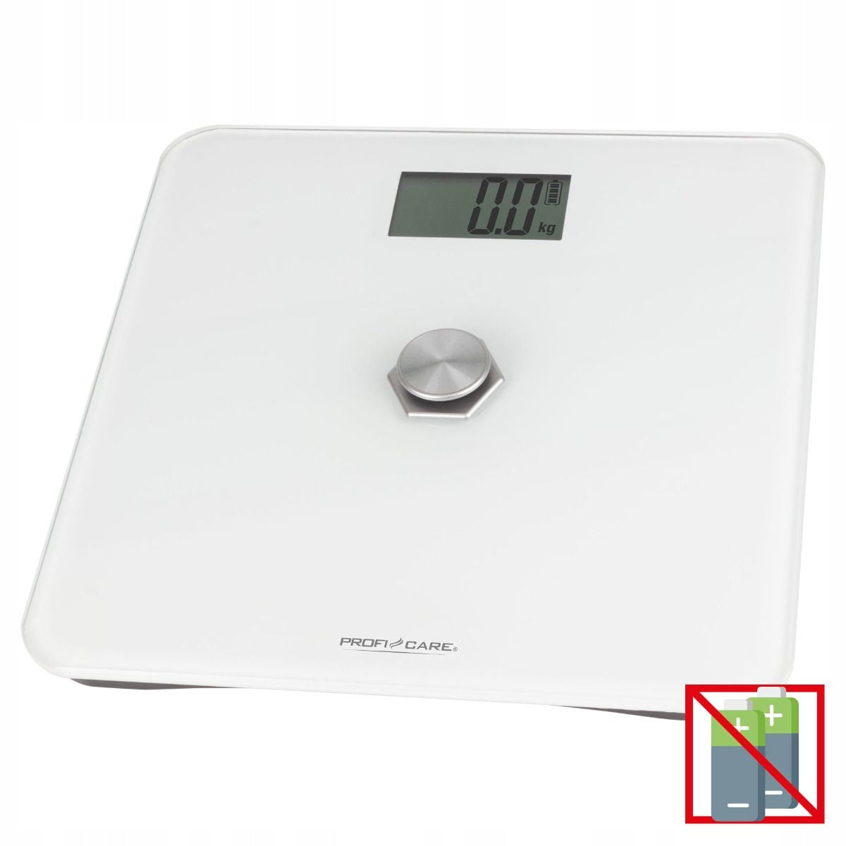 BATHROOM SCALE MECHANICAL KINETIC WITHOUT FAUCET FOR BATHROOM LCD GLASS Manufacturer code 331120