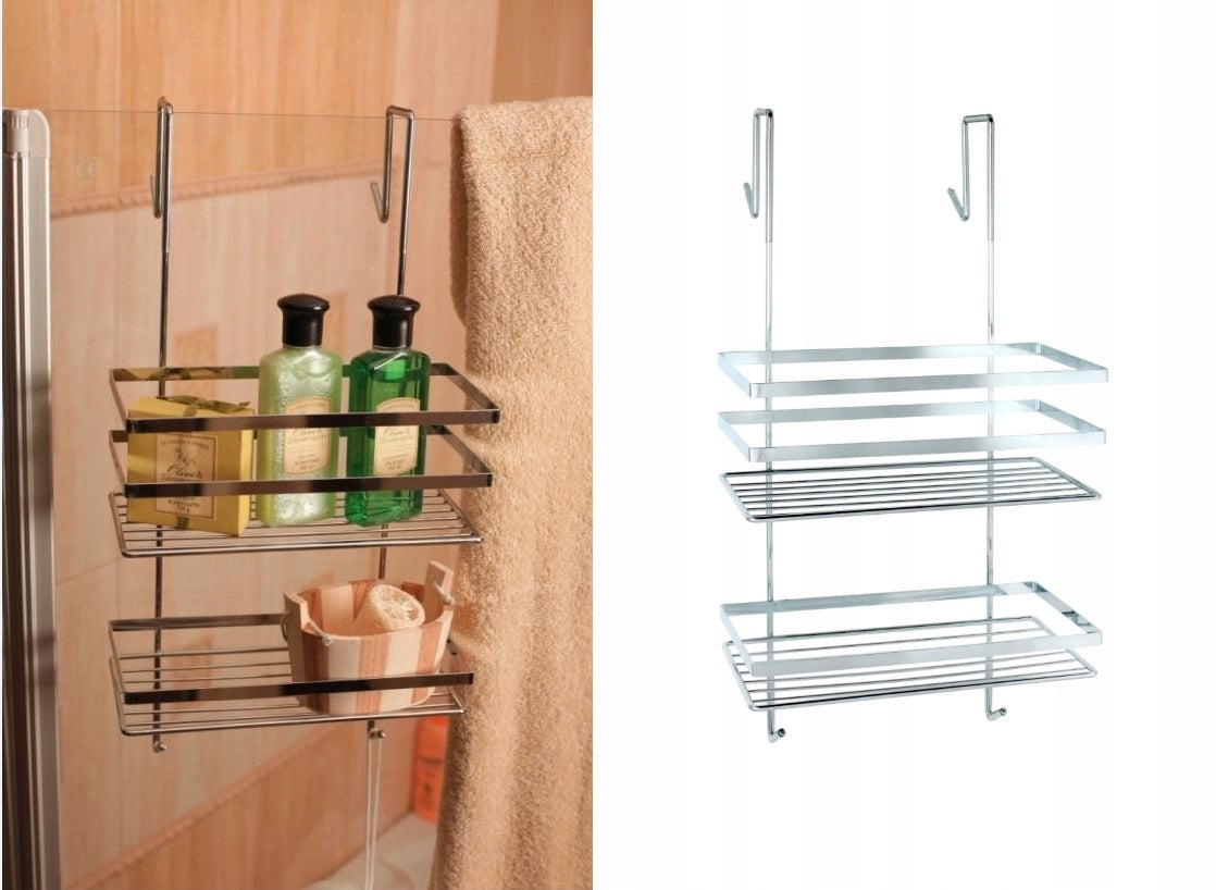BATHROOM SHELF HANGING ON THE CABIN FRAME WITHOUT DRILLING NON-INVASIVE Manufacturer code MG864X