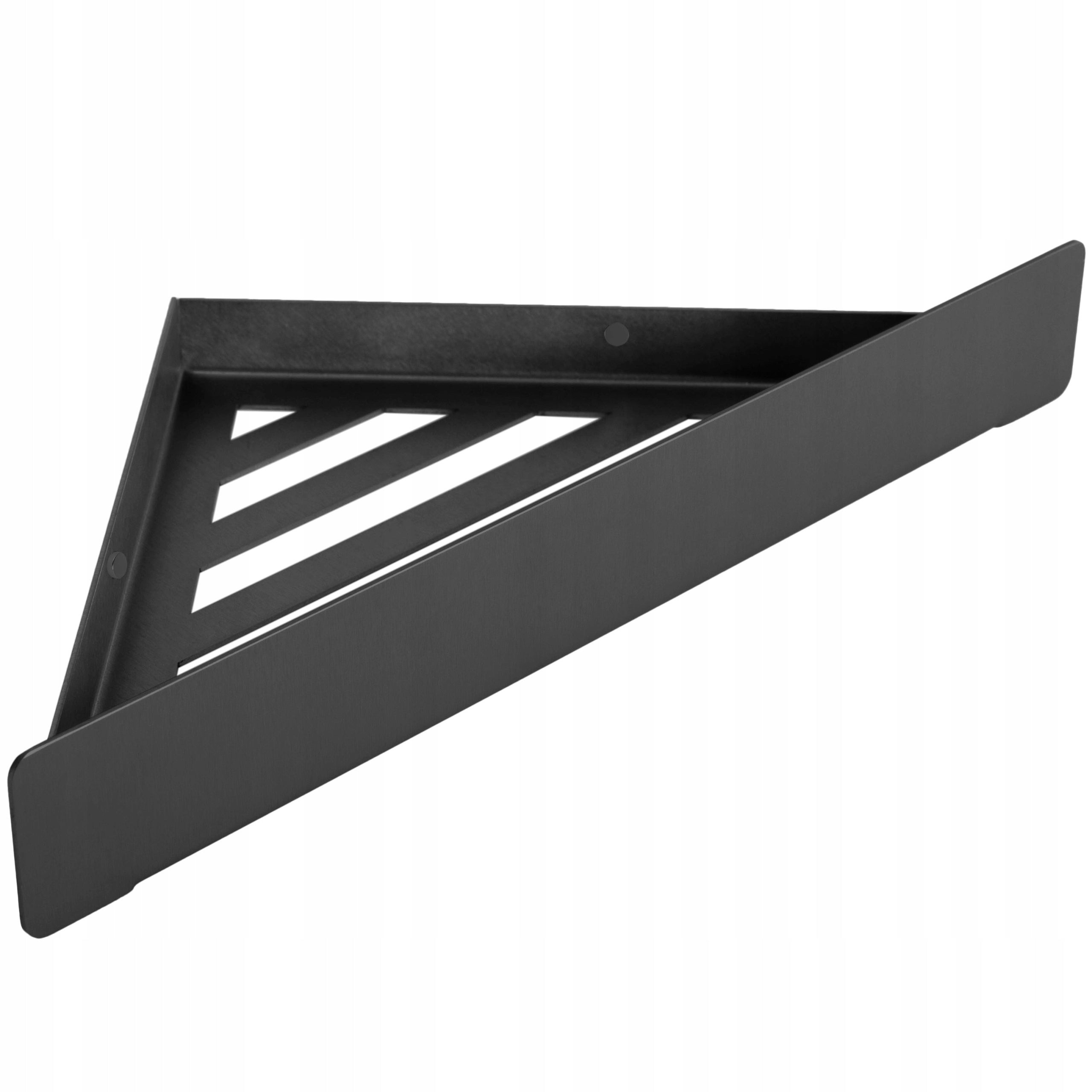 BATHROOM SHOWER SHELF FOR BATHROOM SF07 BRUSHED STEEL TITANIUM REA