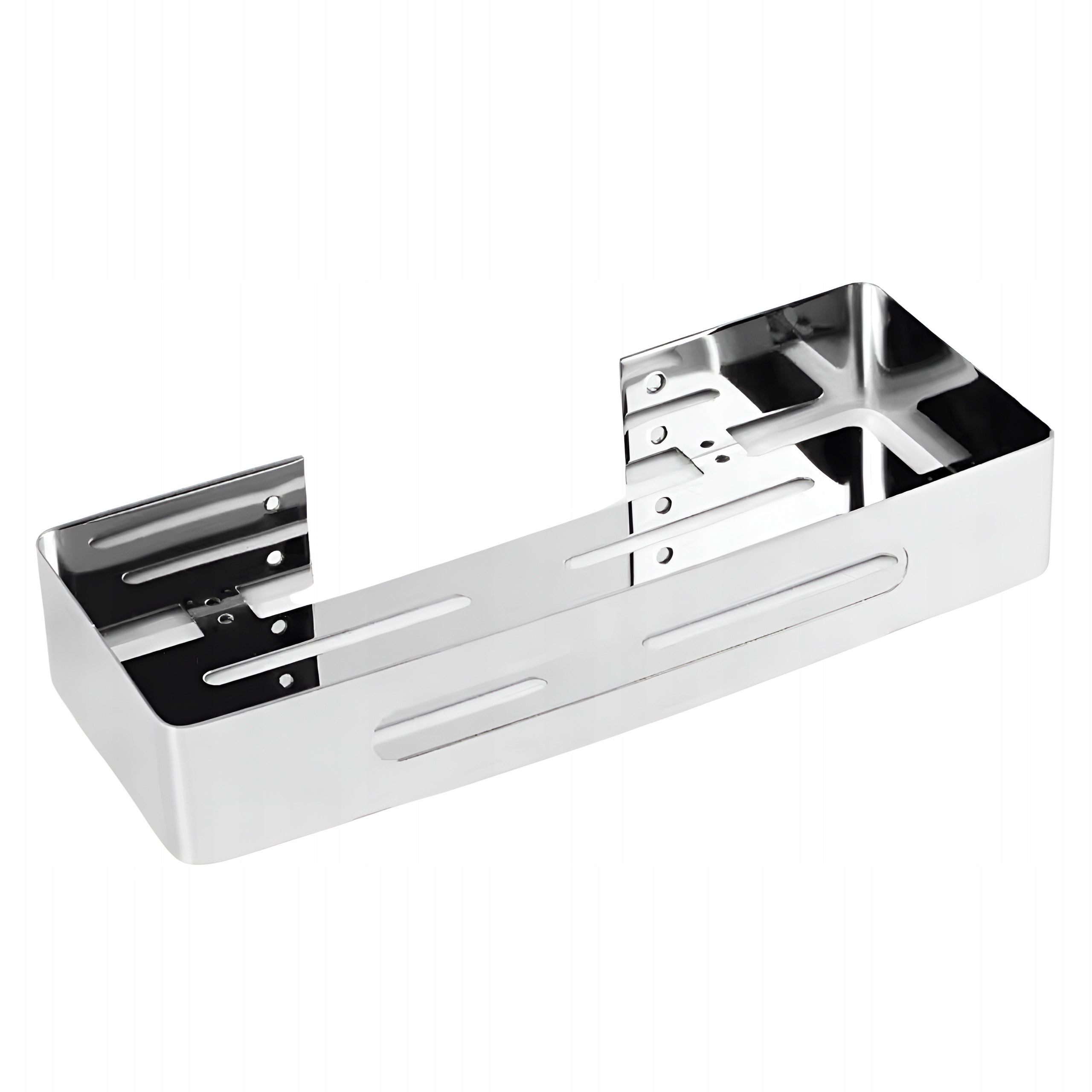 BATHROOM SHOWER SHELF HANGING FOR BATHROOM METAL DELVANT CHROME Packaging status original