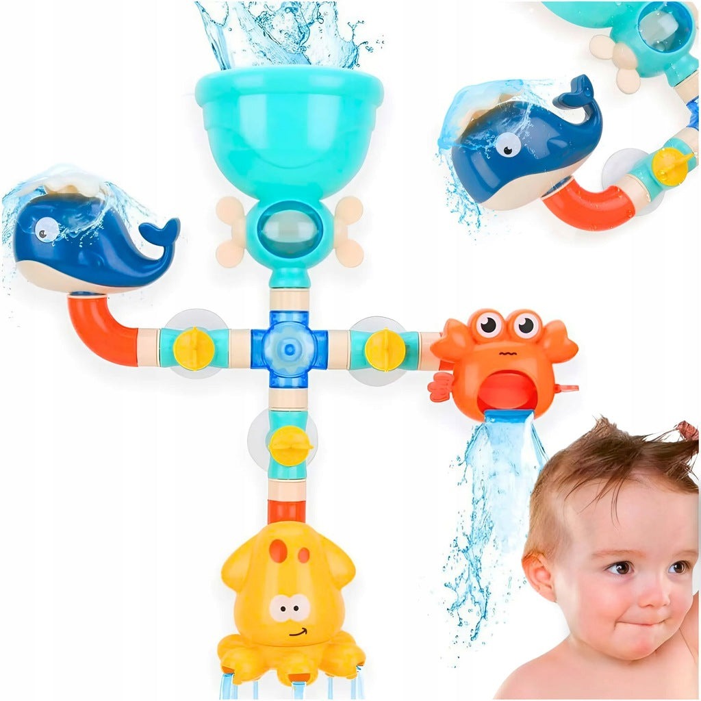 BATHTUB FAUCET TOY WATERFALL FOR KIDS OVERFLOW FOUNTAIN EAN (GTIN) 5906186334982