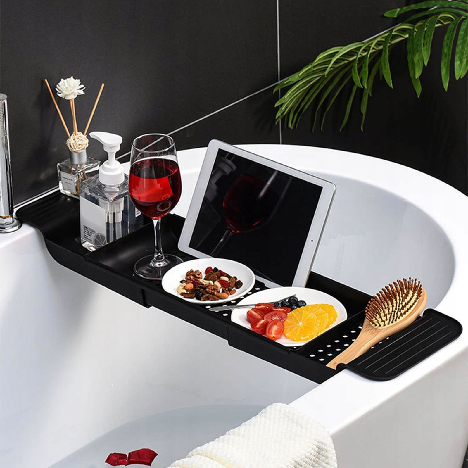 BATHTUB SHELF LARGE ADJUSTABLE TRAY Brand no brand