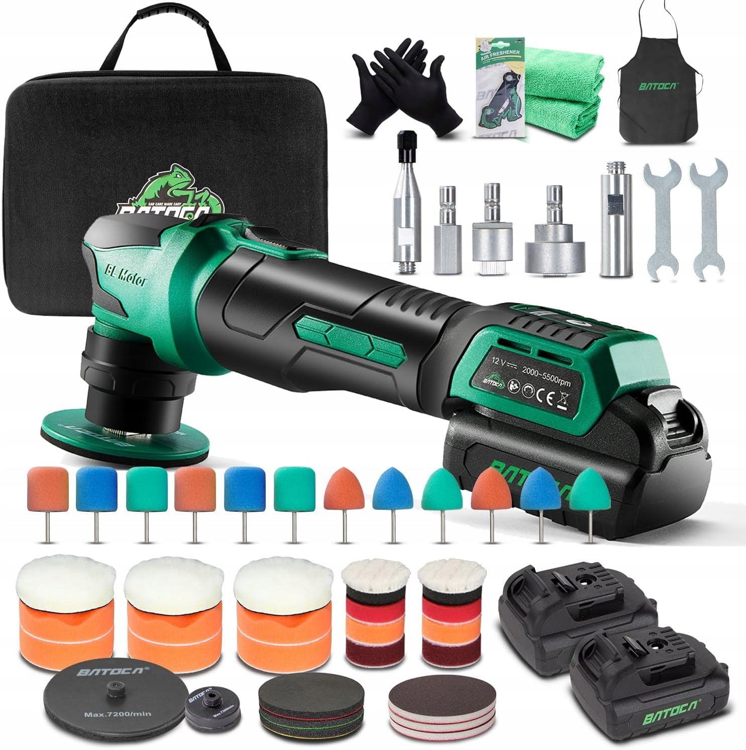 BATOCA S4 Cordless Polishing Device Accessory Set