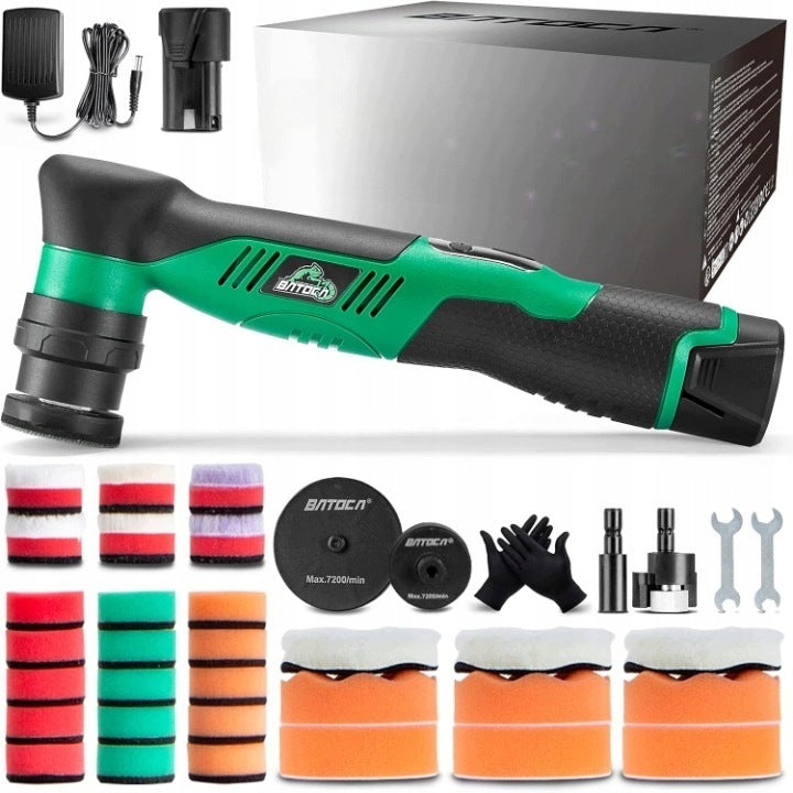 BATOCA S5 Mini Car Polisher Dual Action 12V 1 Battery 25/75mm