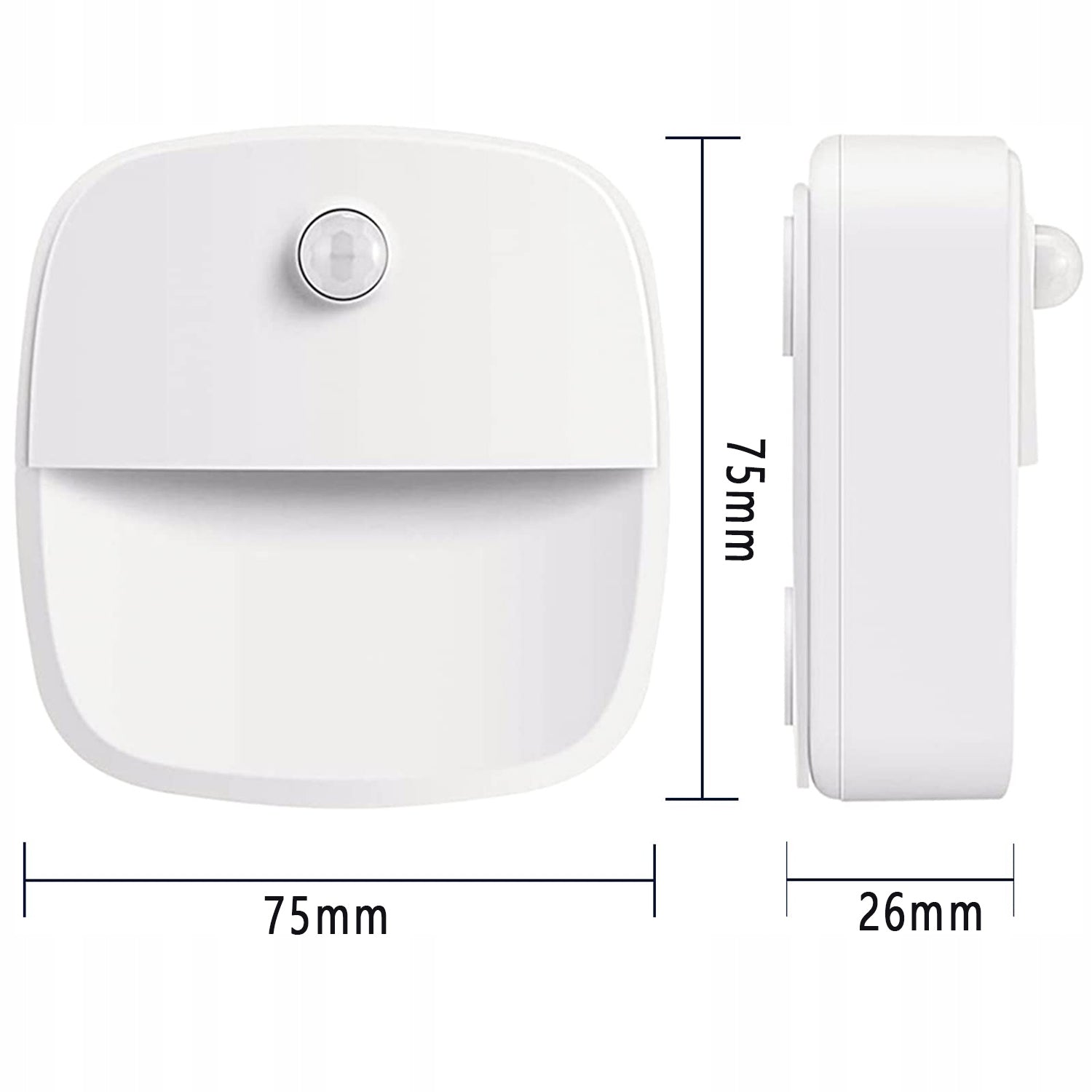 BATTERIES LAMP MOTION SENSOR WIRELESS LED 3 PACK Packaging status original