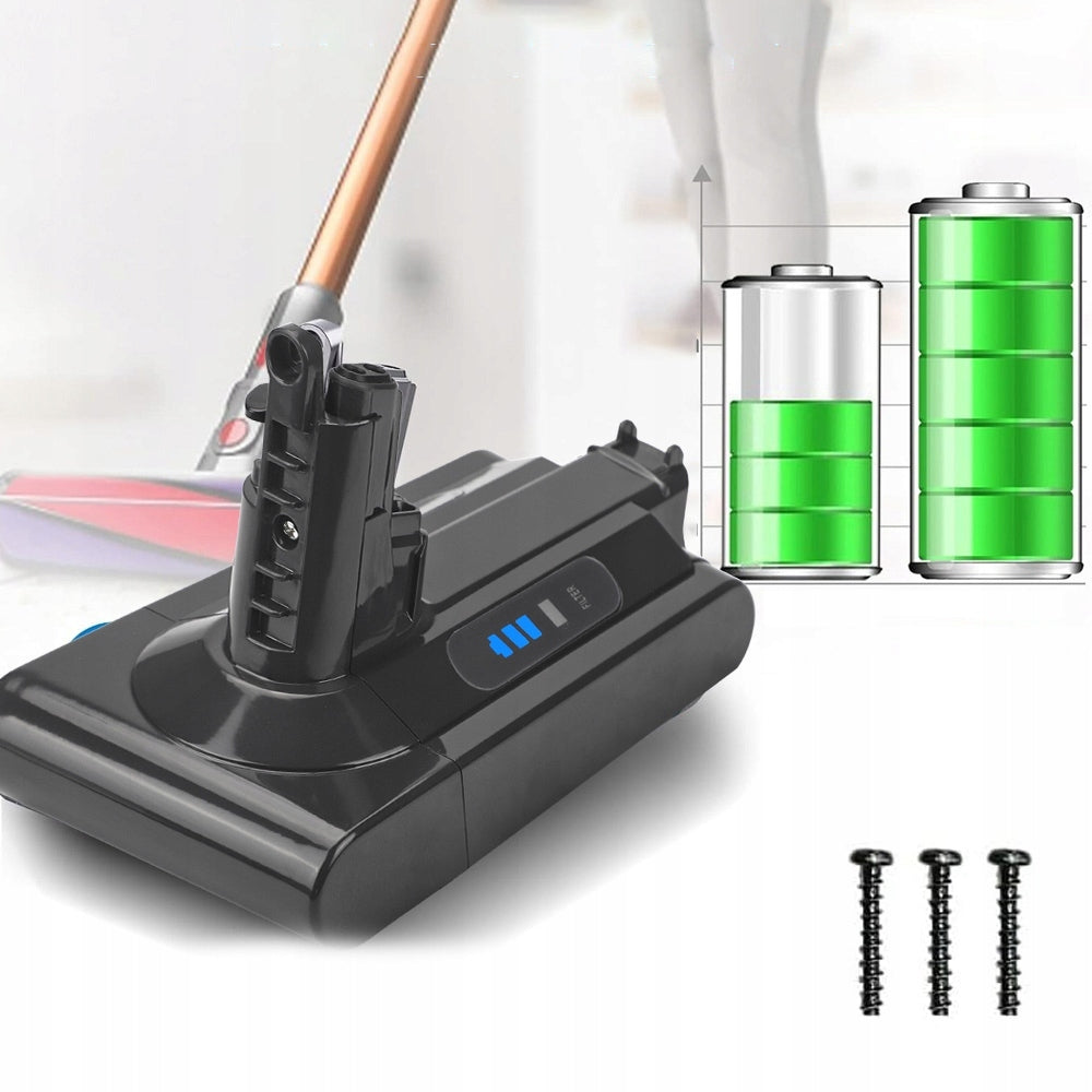 BATTERY FOR VACUUM CLEANER V10 ANIMAL MOTORHEAD ABSOLUTE +FILTER 6000MAH 25.2V Manufacturer Patona