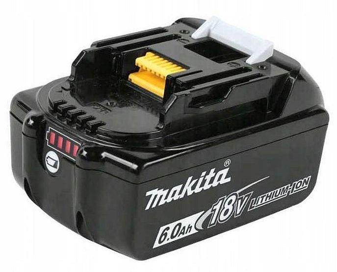 BATTERY MAKITA BL1860B 6Ah 18V ORIGINAL Batteries included yes
