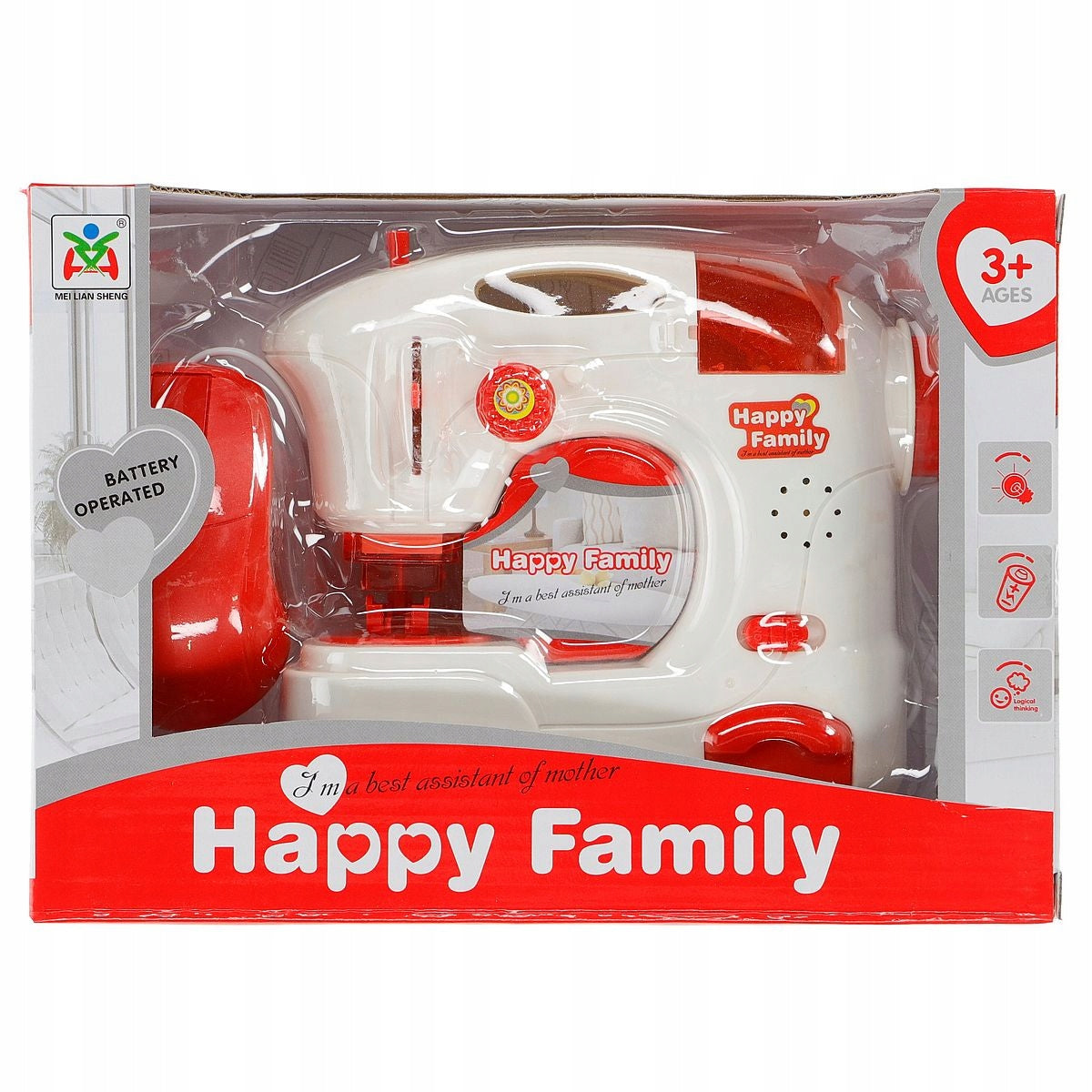 BATTERY OPERATED SEWING MACHINE FOR KIDS LEARNING TO SEW