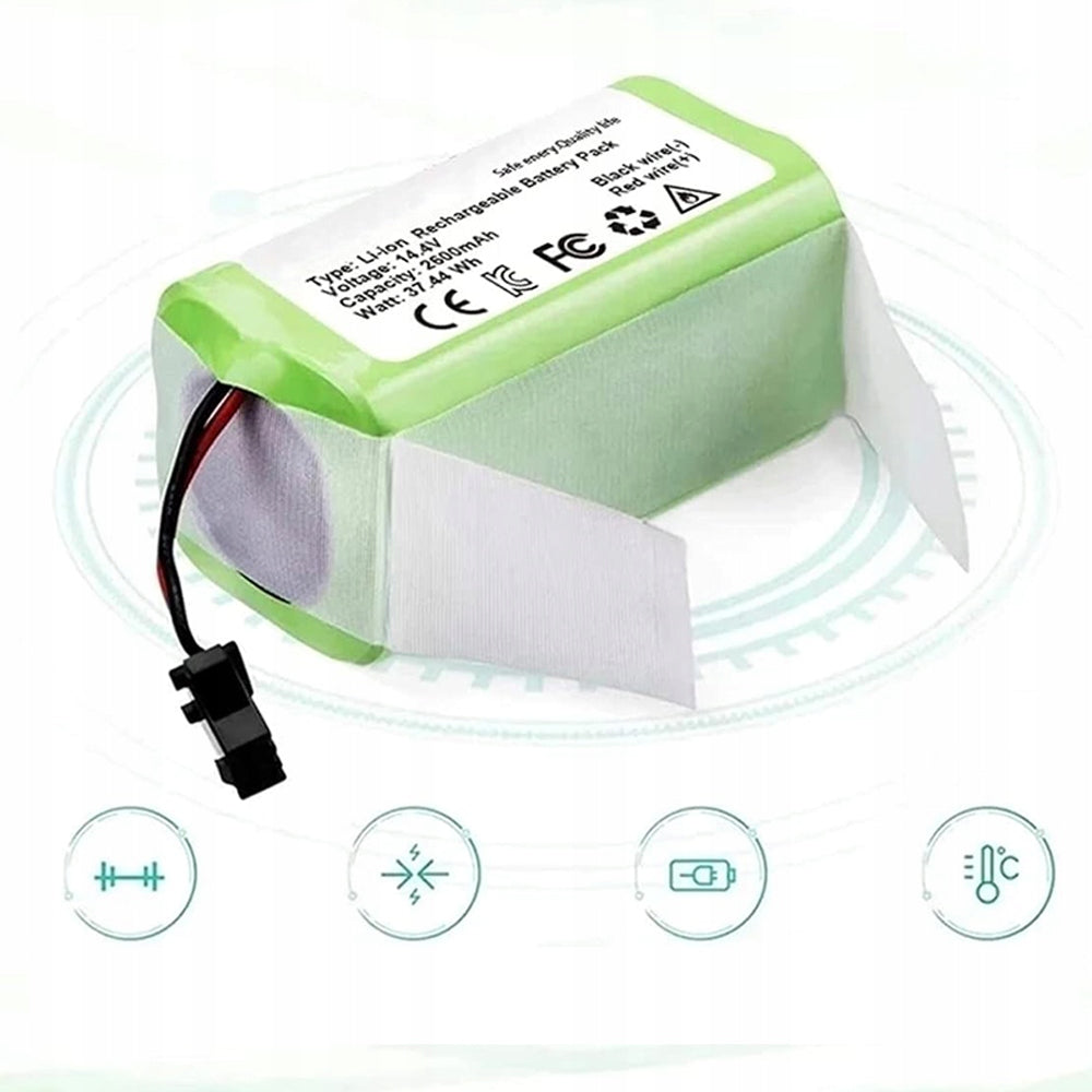 BATTERY REPLACEMENT BATTERY FOR ECOVACS DEEBOT N79S 14.4V 2600MAH Packaging status original