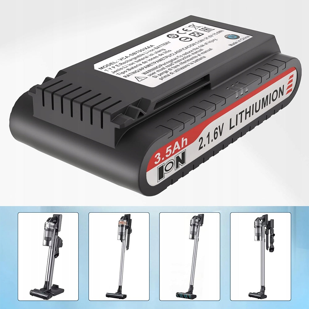 BATTERY REPLACEMENT BATTERY FOR SAMSUNG JET75 JET90 JET90E VS9000 VCA-SBT90 Model Samsung Jet 70
