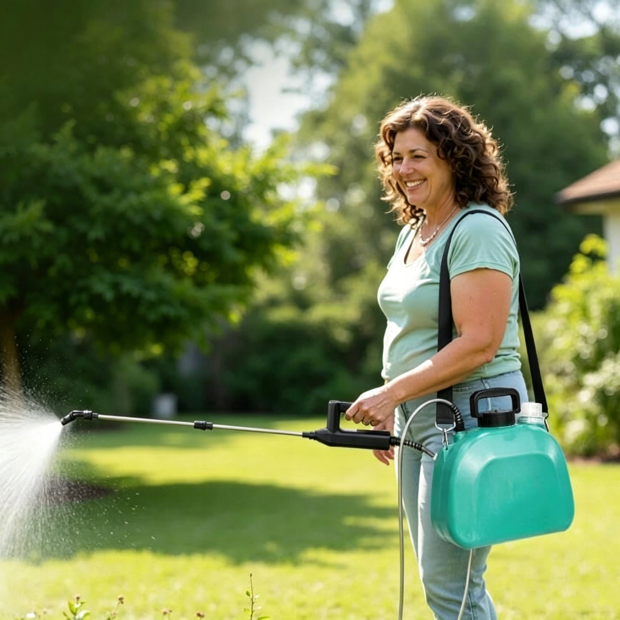 BATTERY SPRAYER ELECTRIC SHOULDER 8L 4 NOZZLES 2000MAH GARDEN Manufacturer code Opryskiwacz akumulatorowy 5L