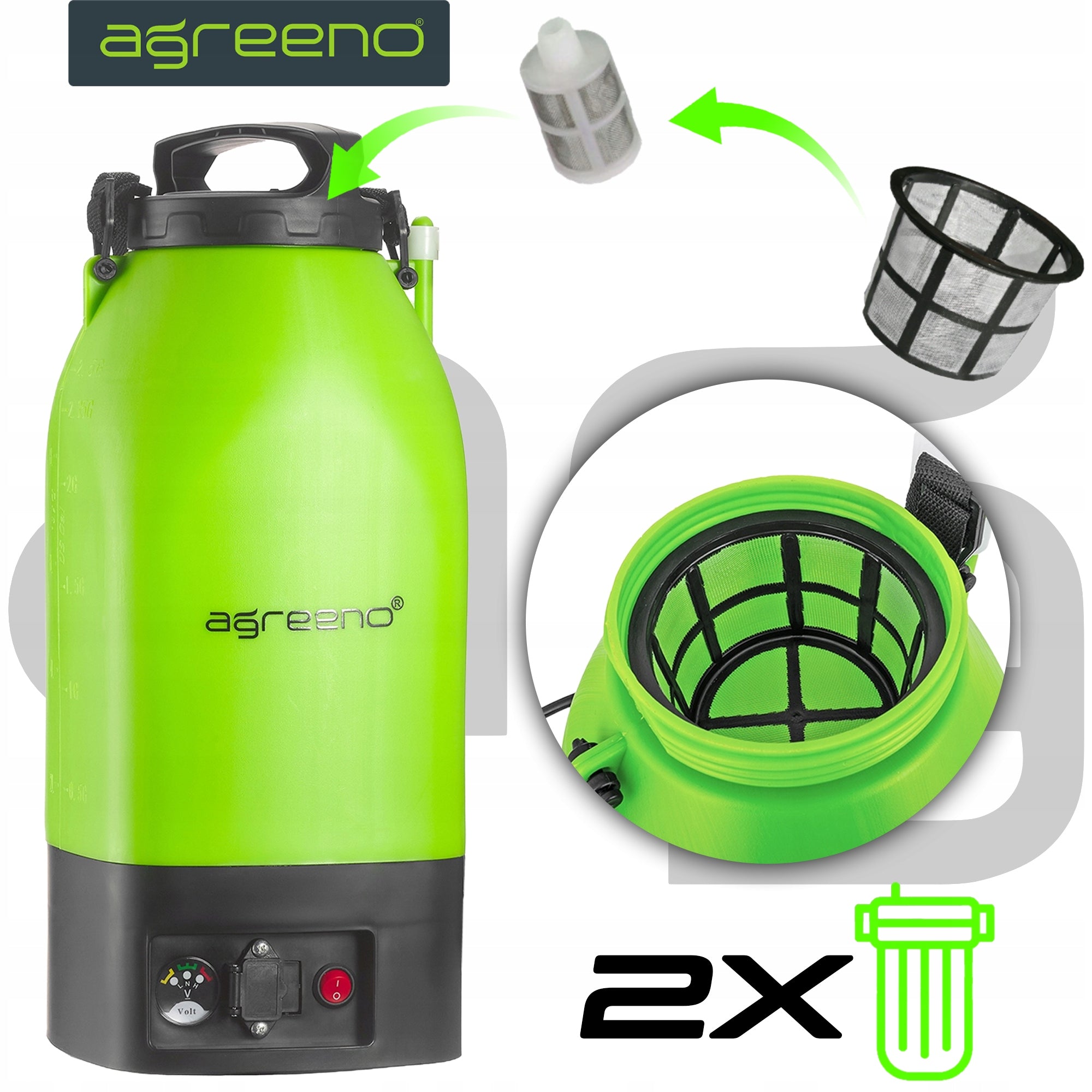 BATTERY SPRAYER ELECTRIC SPRAYER 9L agreeno AG0358 Brand Agreeno