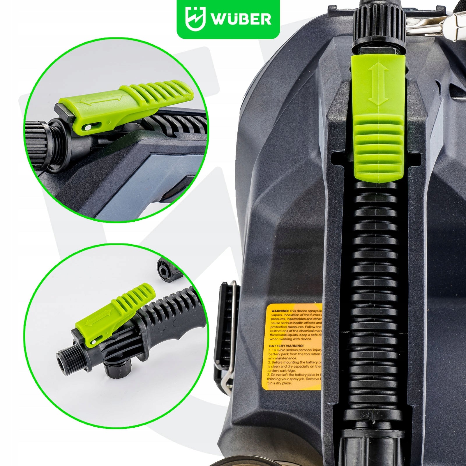 BATTERY SPRAYER SHARE+GARDEN SYSTEM ELECTRIC BACKPACK 5L LANCE Housing material synthetic material
