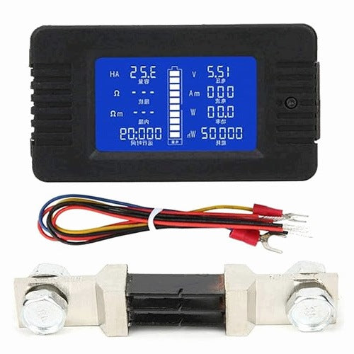 BATTERY TESTER PZEM 015 MONITOR 0 200V 300A LCD GIFT steel