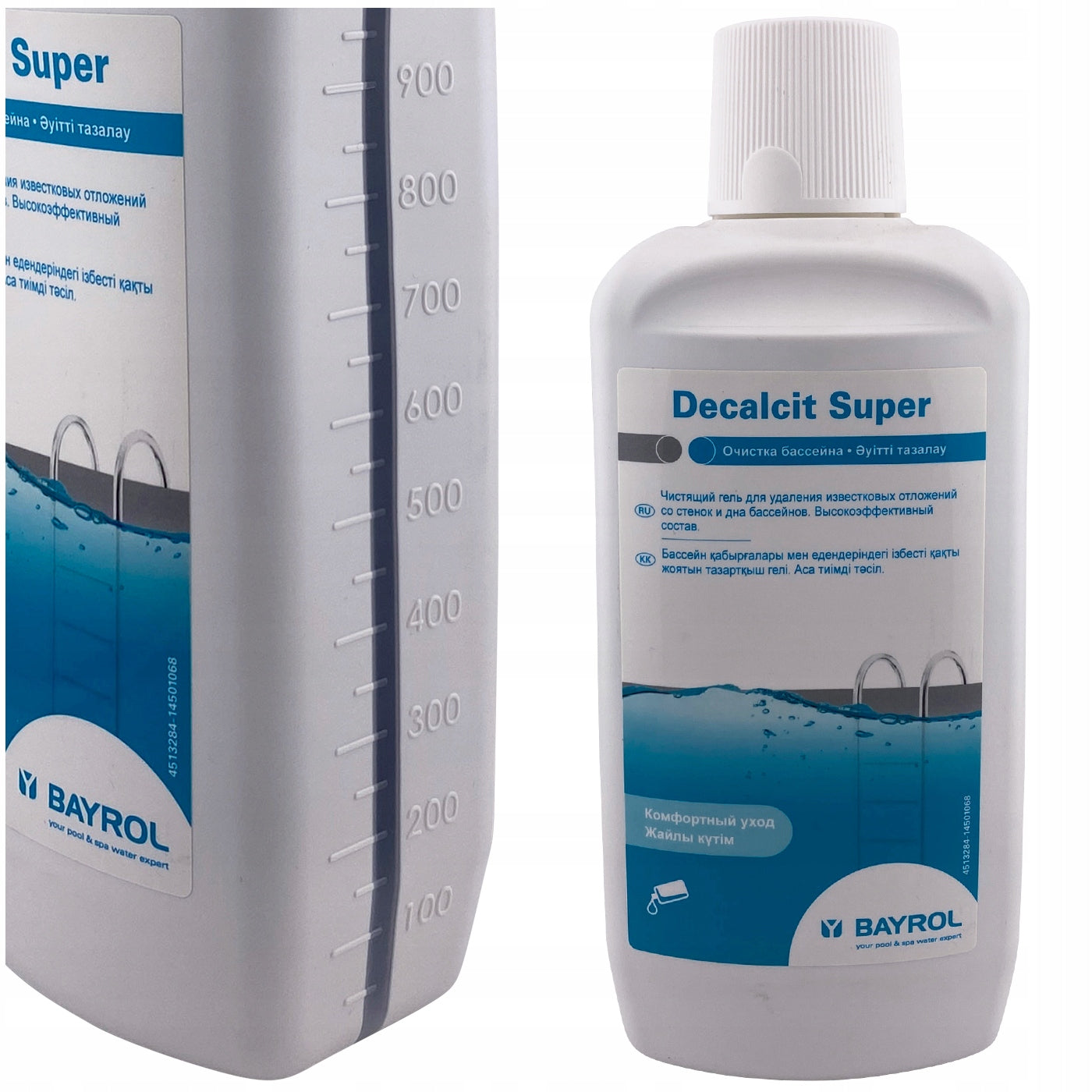 BAYROL DECALCIT SUPER 1L SWIMMING POOL CLEANER from rust and scale