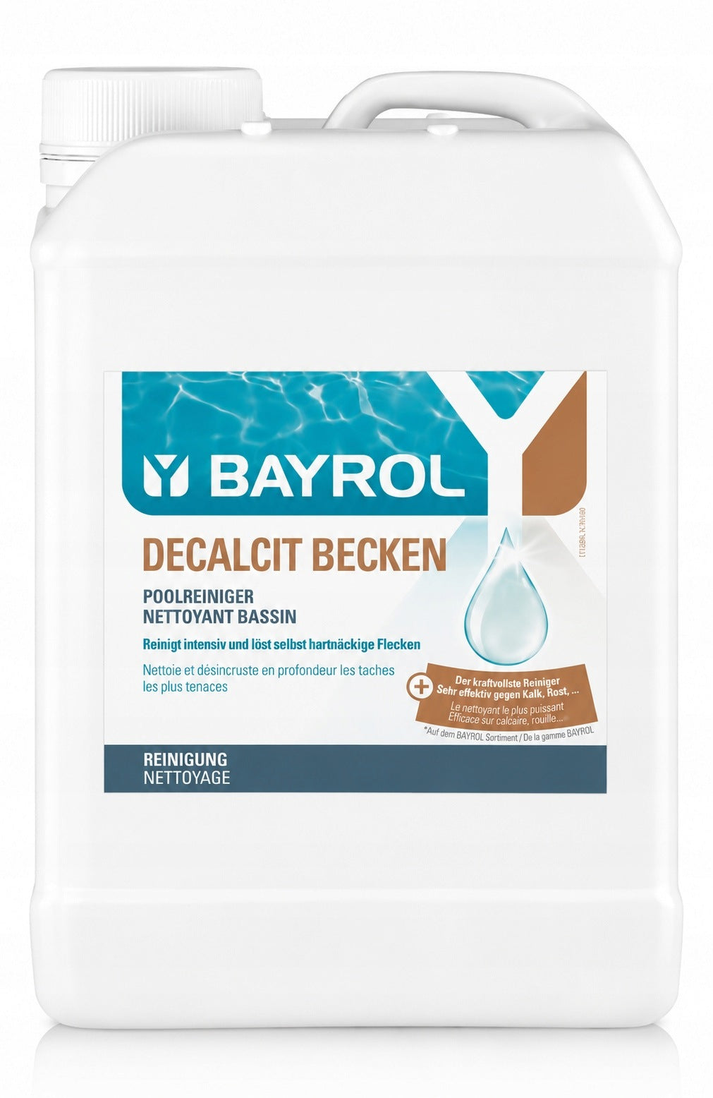 BAYROL Decalcit Super Pool Cleaning Removes Sediment, Stone, Dirt 3l