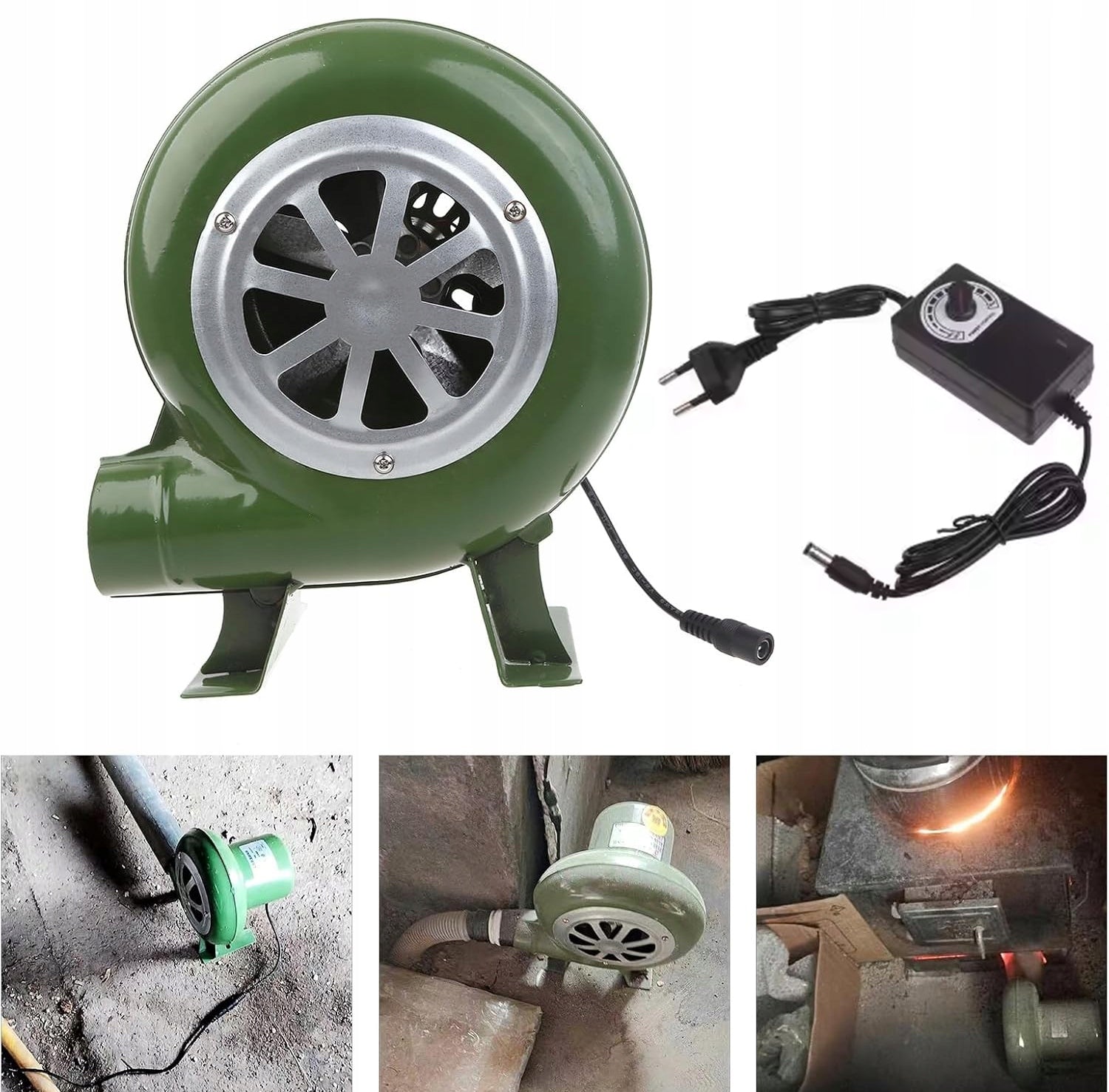 BBQ Fan Mini Blacksmith Forged Machine, with Electric Fan Manufacturer code 102150201521052